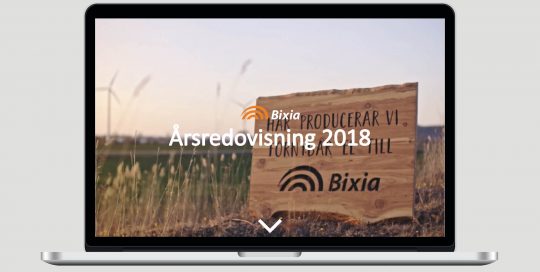 Identx har tagit fram Bixias årsredovisning för 2018
